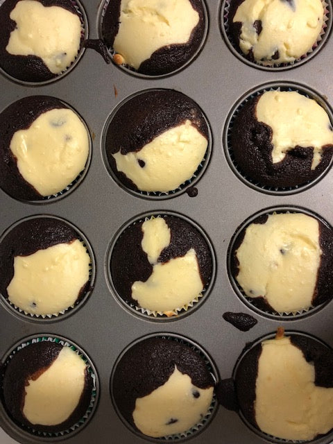 Black Bottom Cupcakes