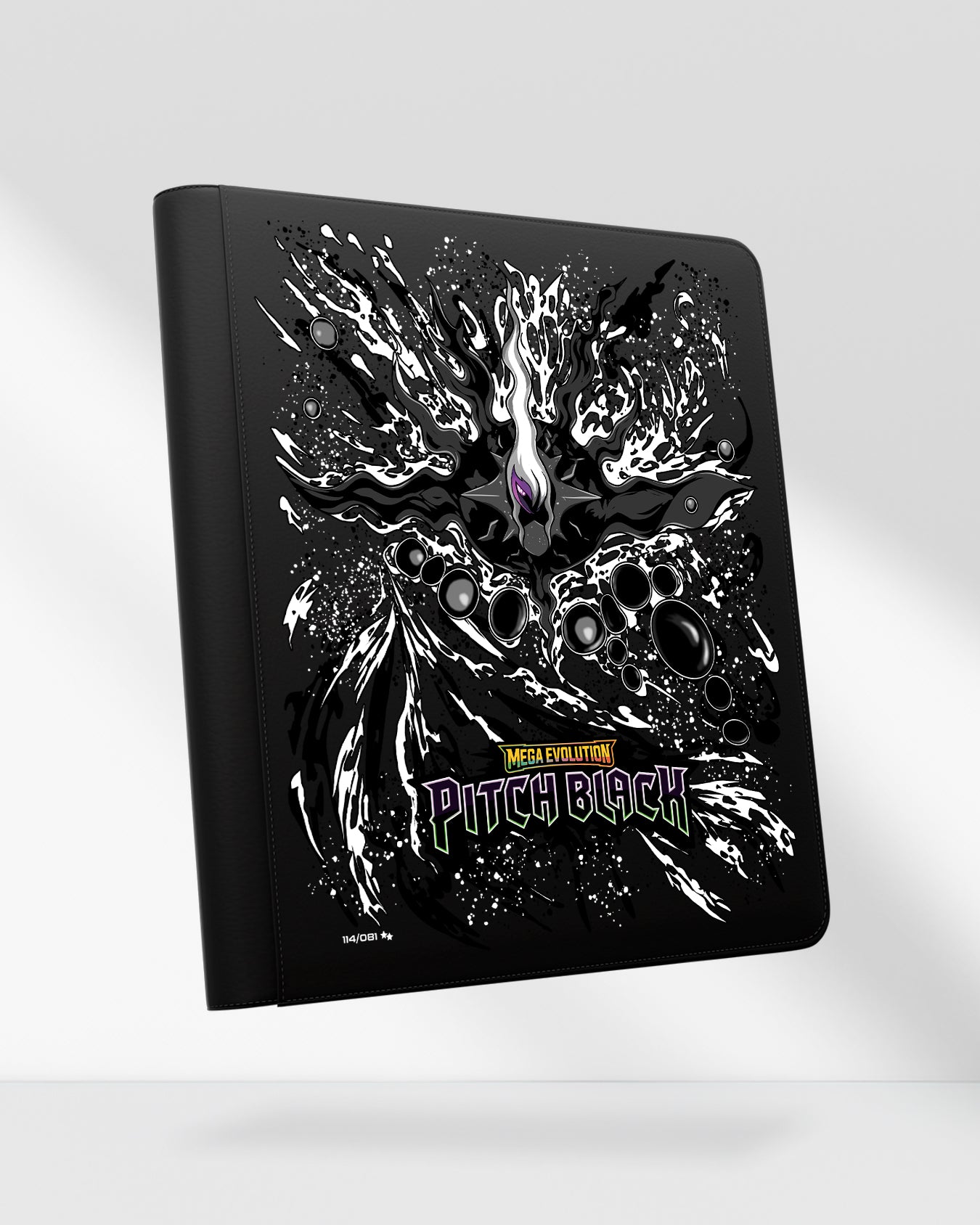 Mega Darkrai 114/081 X Pitch Black Printed Binder