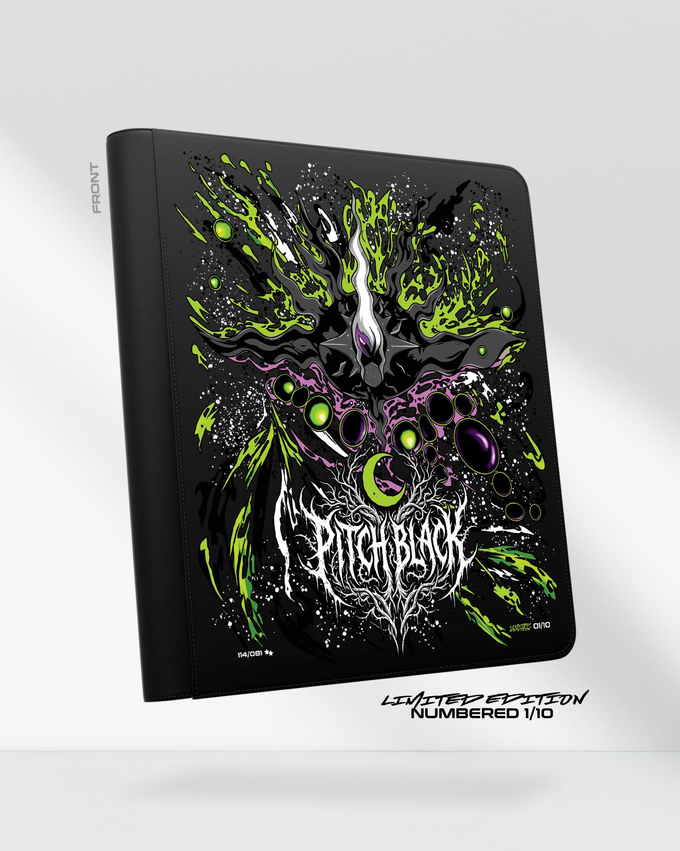 [ LIMITED EDITION ] Mega Darkrai 114/081 X Pitch Black Printed Binder