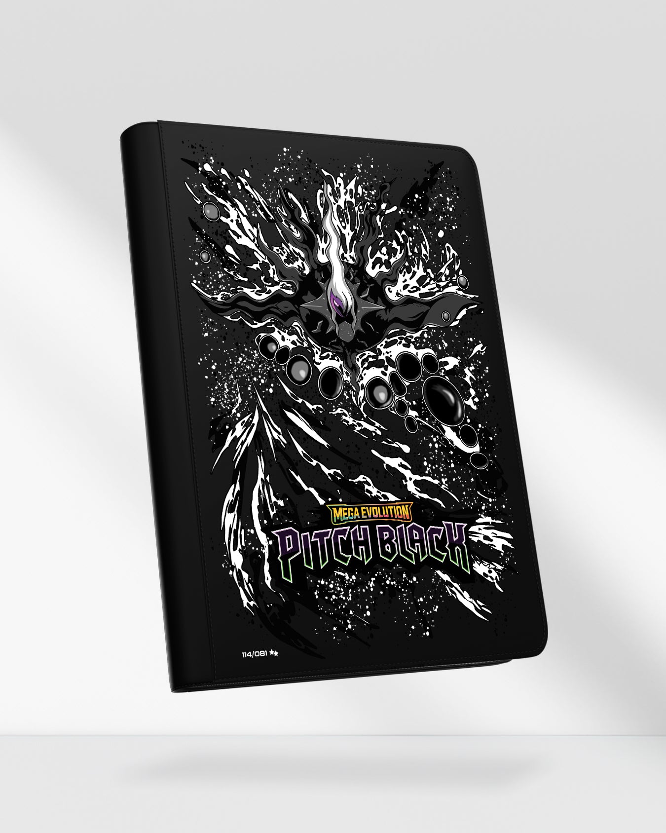Mega Darkrai 114/081 X Pitch Black Printed Binder
