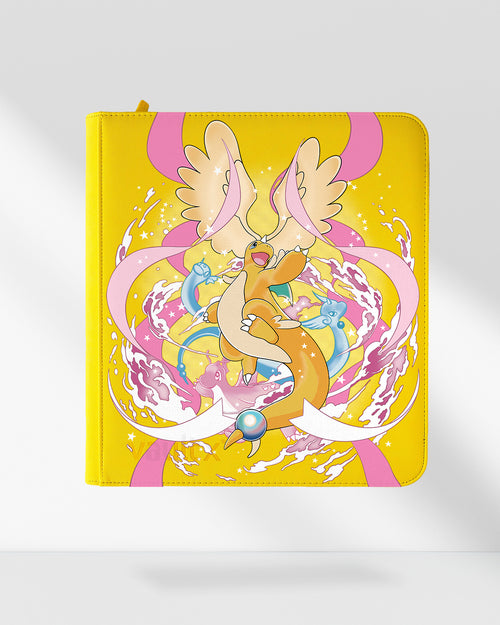 dragonite card binder Mega Dragonite Zippered Binders Are Here! Custom engraved Mega Dragonite binders are now available on our website! Holds 360 cards Zippered for extra protection Pick one up today