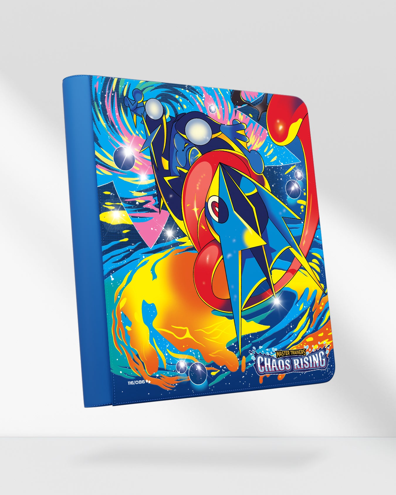 Mega Greninja 116/086 X Chaos Rising Printed Binder