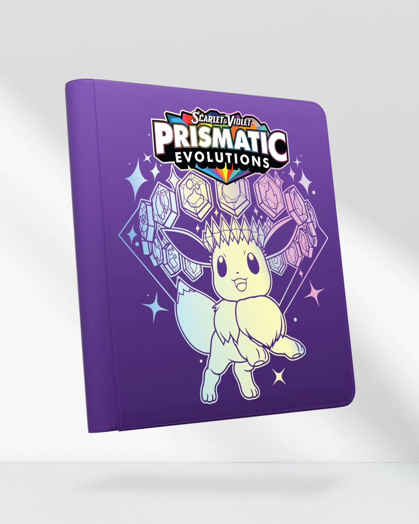 pokemon card binder eevee Prismatic Evolutions (Eevee) Elite Trainer Binder – Master Trainers