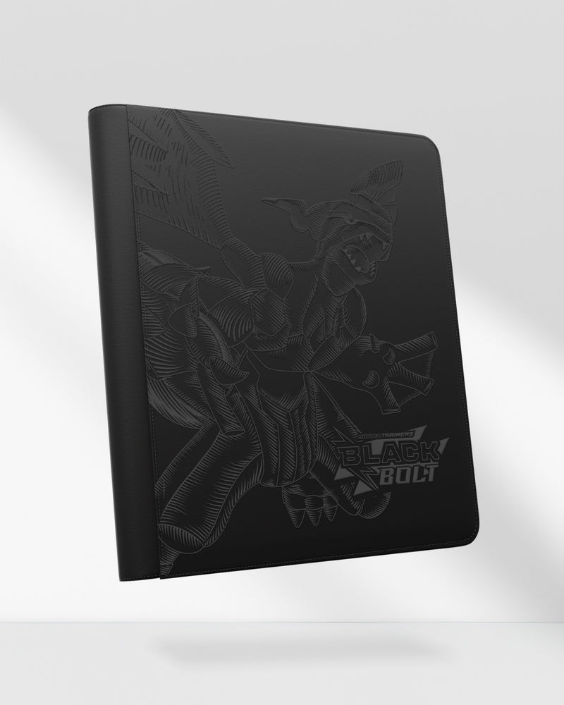 how many cards does the black bolt binder hold Pokmon TCG: Scarlet & Violet-Black Bolt Binder Collection